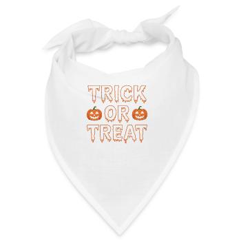Trick or Treat - Bandana - Weiß - Vorne