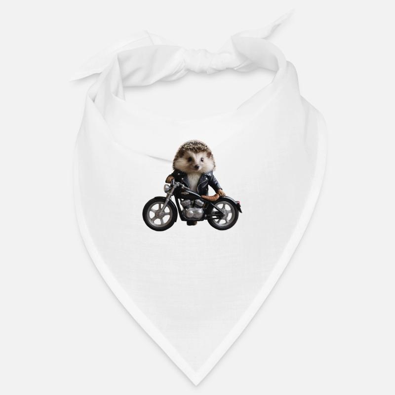 Hérisson motard Bandana