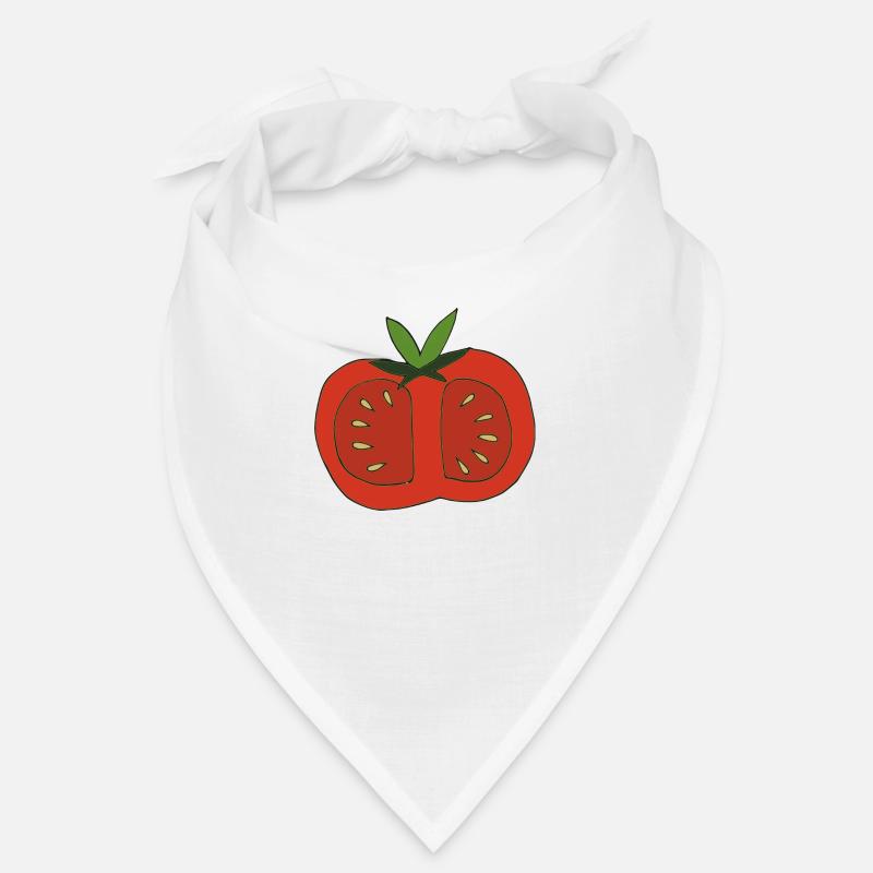 tomate halbiert Bandana