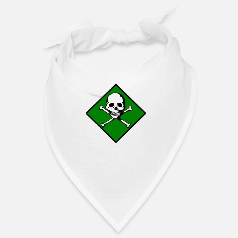 Skull and bones Bandana