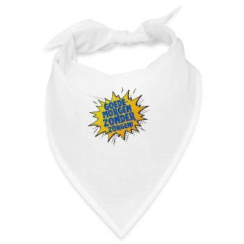 GUTEN MORGEN OHNE SORGEN - Bandana - Weiß - Vorne