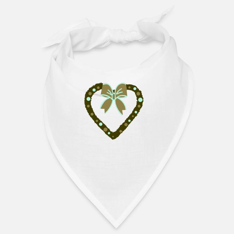 Weihnachtsschmuck Grün Bandana