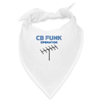 CB FUNK Operator - Bandana - Weiß - Vorne