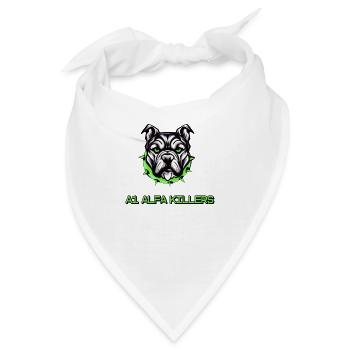 A1 ALFA ESPORTS - Bandana - Weiß - Vorne