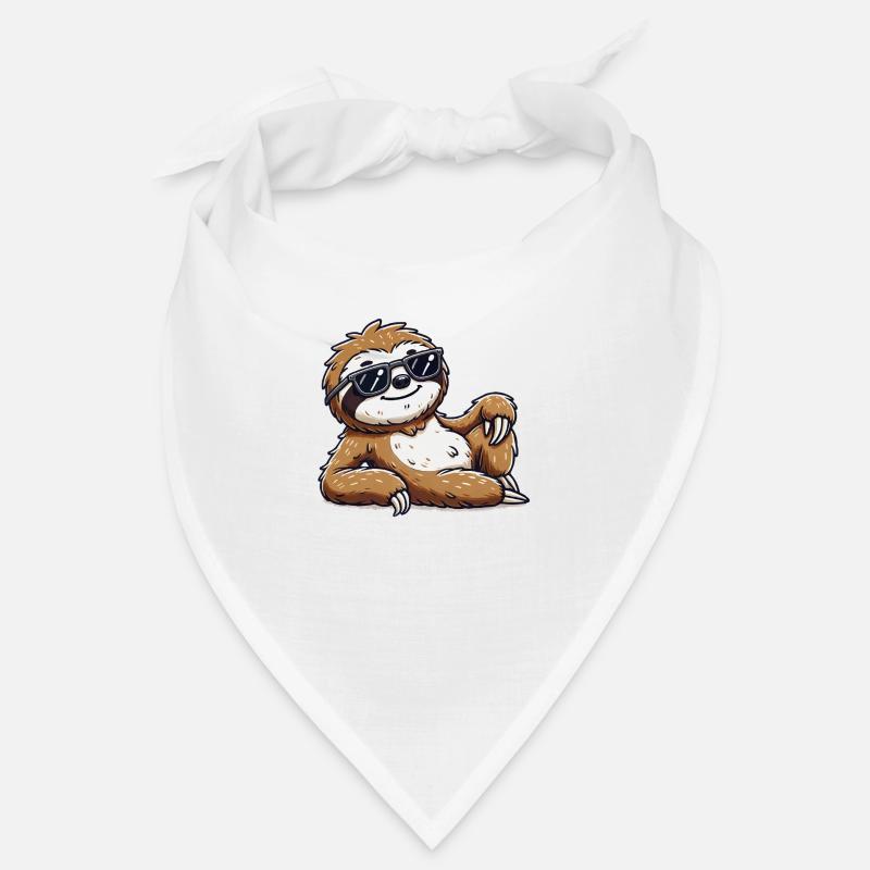 Sloth Sunglasses Cool Bandana