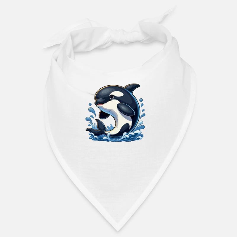 Orca springt Bandana