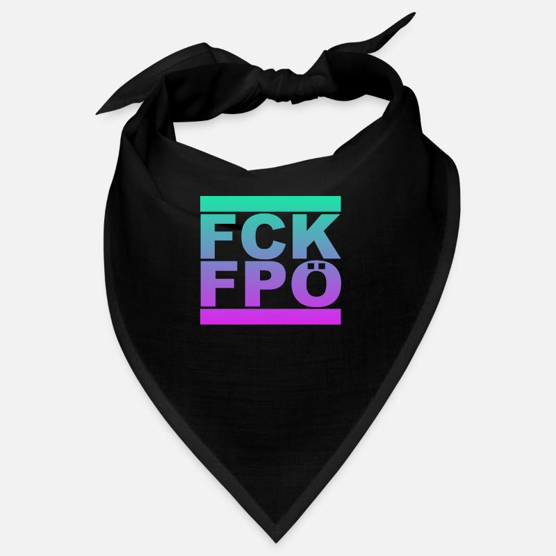 FCK FPÖ - Setting an example against the right Bandana
