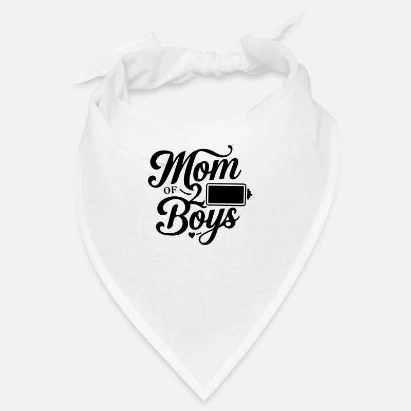 Maman de 2 garçons Bandana
