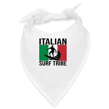 Italian Surf Tribe Surfshirt - Bandana - Weiß - Vorne