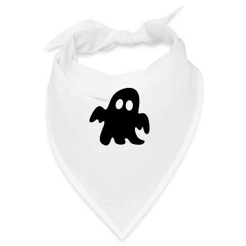 Spooky - Bandana - Weiß - Vorne