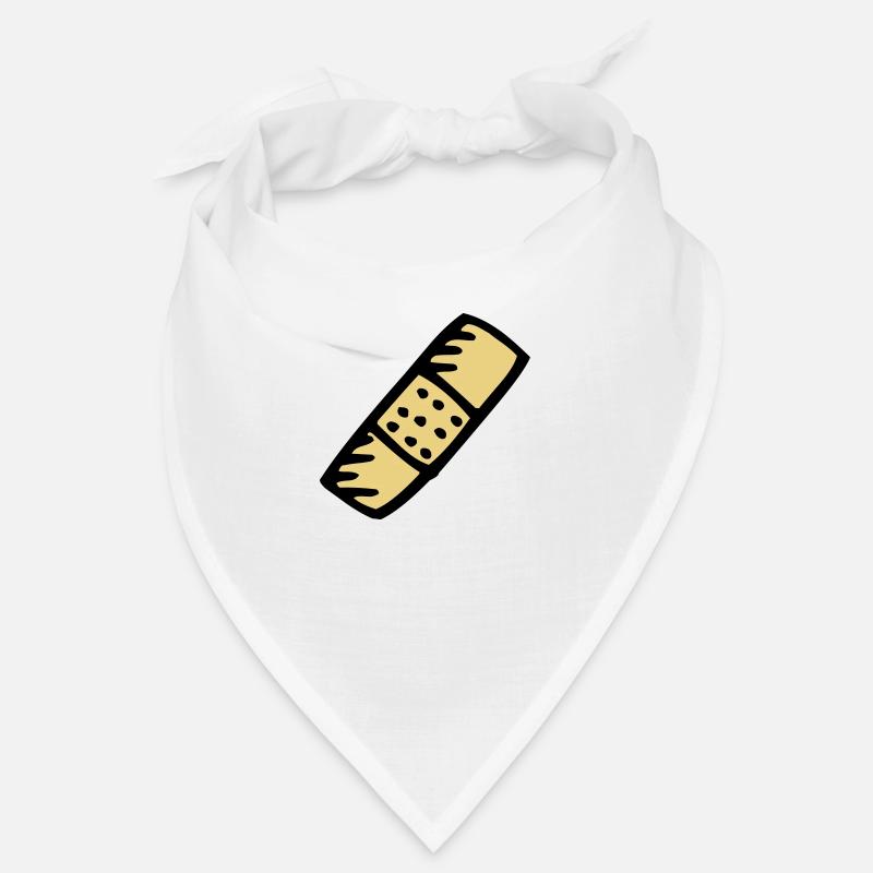 pflaster_2c - Bandana - Weiß