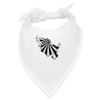Schleswig Holstein - Bandana - Weiß - Vorne