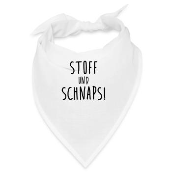 Stoff und Schnaps - Bandana - Weiß - Vorne