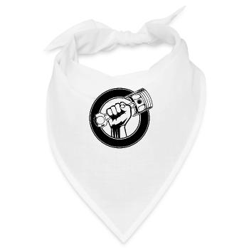 Mechanische Bekleidung - Horsepower Matter - Bandana - Weiß - Vorne