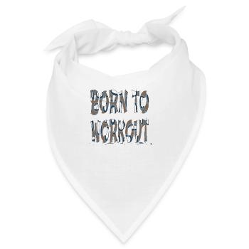 jokes joke movies modern snowboard winter gift - Bandana - Weiß - Vorne