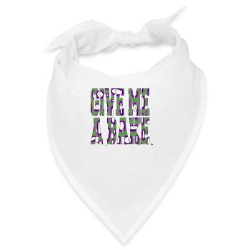 may the fork be with you sauce chef puns chef - Bandana - Weiß - Vorne
