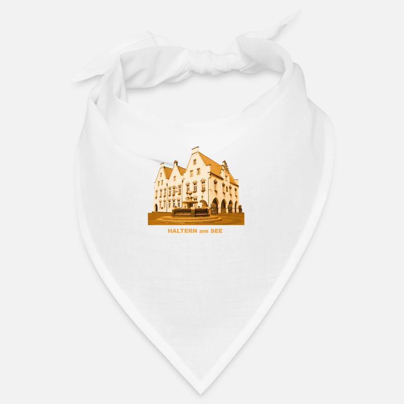 Haltern am See Rathaus - Bandana - Weiß