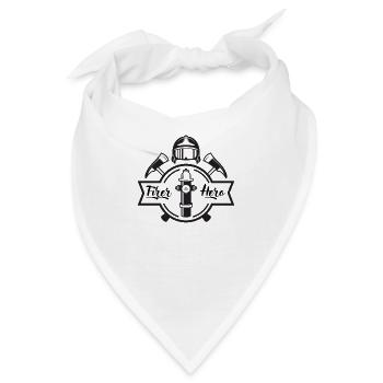 Fire Hero - Bandana - Weiß - Vorne