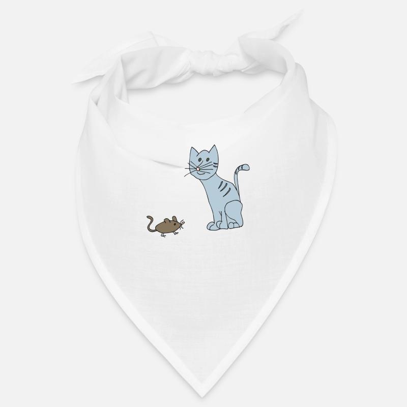 Chat et souris Bandana