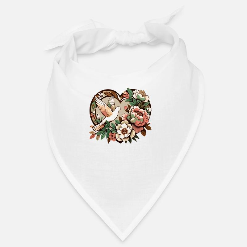 Colombe de la paix Bandana