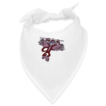 Fliegen - Bandana - Weiß - Vorne