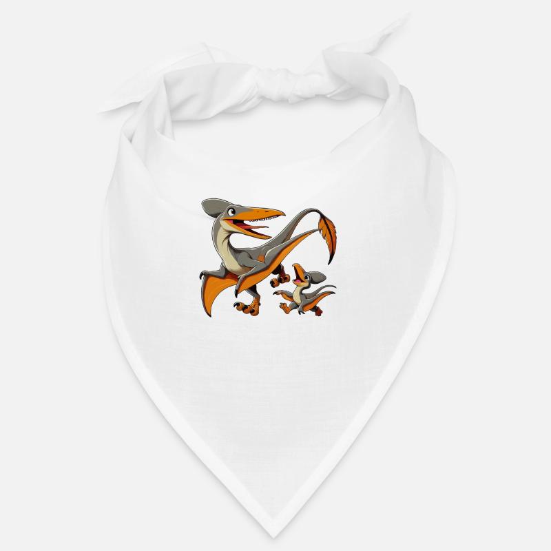 Pteranodon Mutter und Kind Bandana