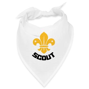 Scout - Scouting - Bandana - Weiß - Vorne