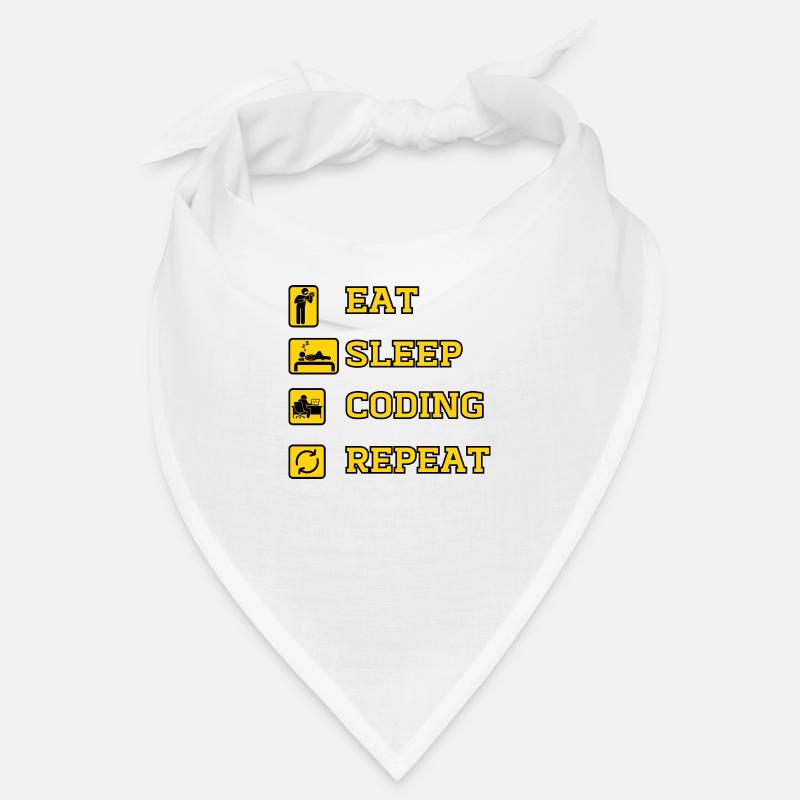 Eat Coding Repeat Bandana
