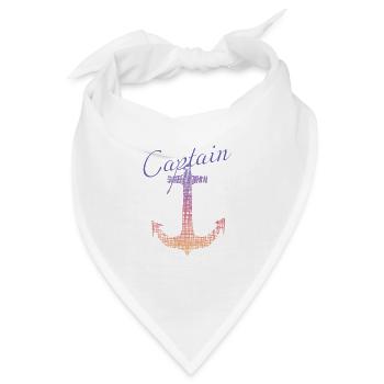 Kaptiän Captain - Bandana - Weiß - Vorne