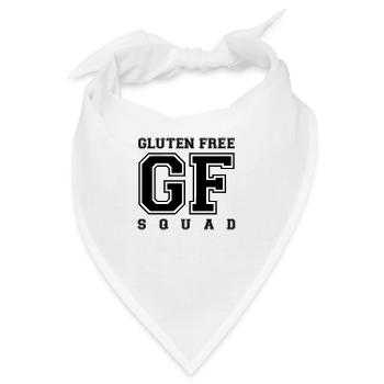 GLUTEN FREE SQUAD (v) - Bandana - Weiß - Vorne