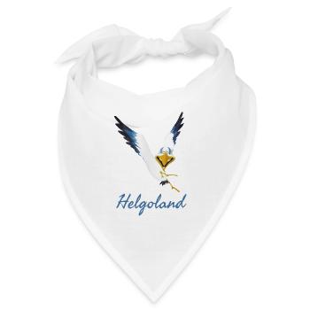Lachmöwe Helgoland - Bandana - Weiß - Vorne