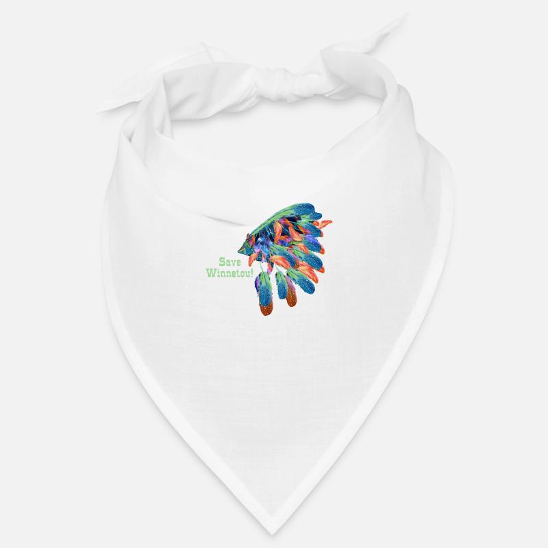 save winnetou,winnetou,indianer,Federn,Häuptling Bandana