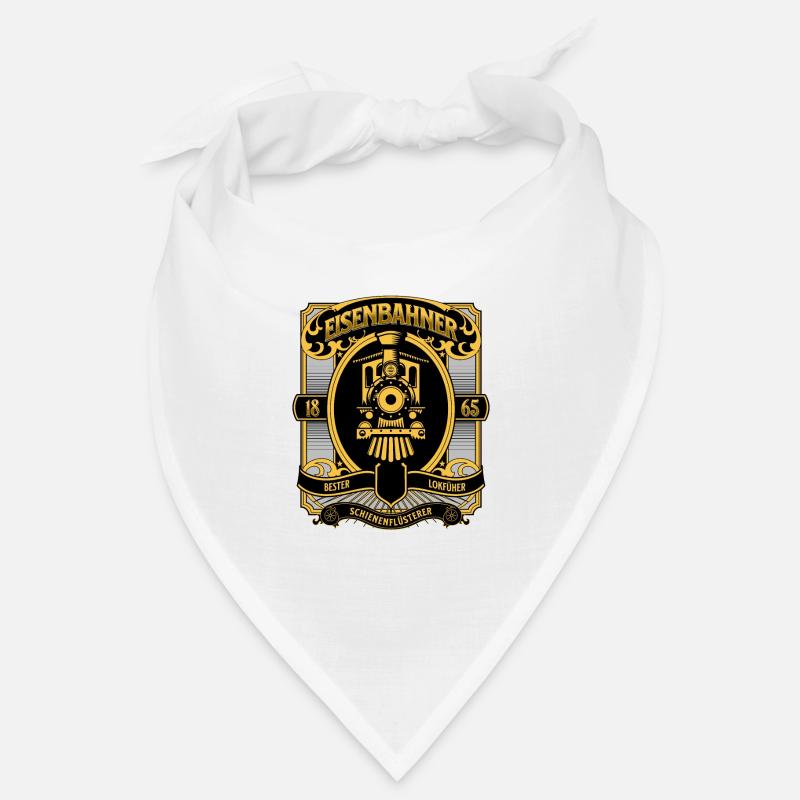 Eisenbahn Zugführer Lokführer Dampflok Bahn Bandana