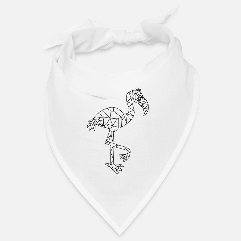 Flamingo Geometric Bandana