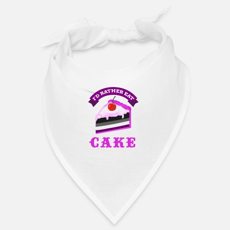 I Would Rather Eat Cake Ace Pride Bandana