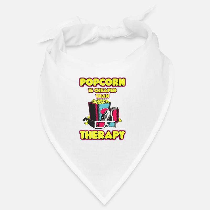 Le pop-corn est moins cher que Therapy Cinema Fan Bandana