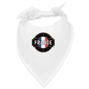 France - Bandana - Weiß - Vorne
