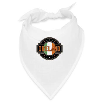 Ireland - Bandana - Weiß - Vorne