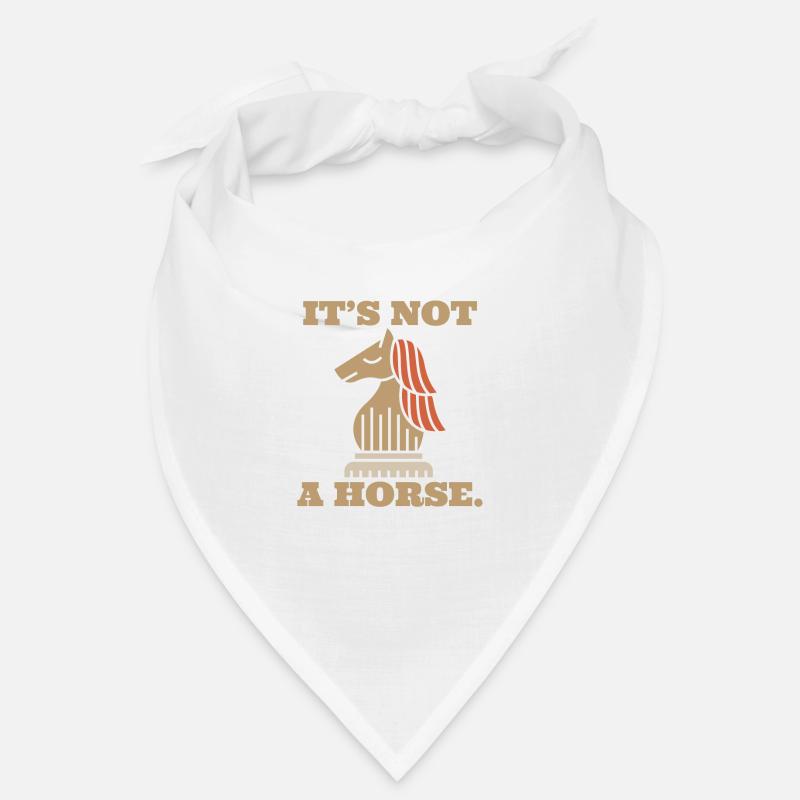 Ce n’est pas un cheval que le chevalier échiquète se déplace Bandana