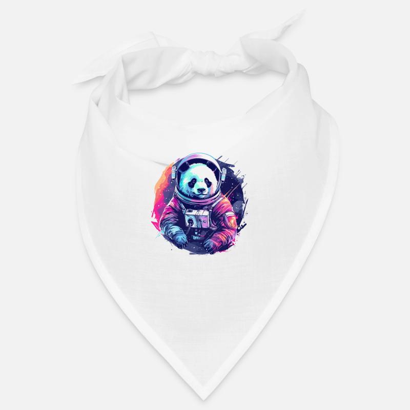 Panda Astronaut - Bamboo Rocket Adventures Bandana