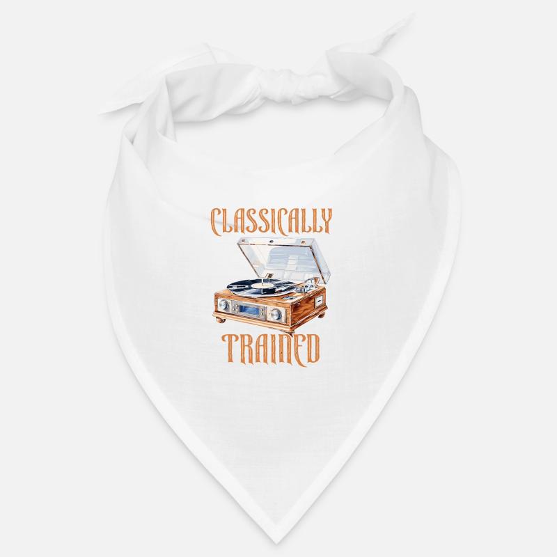Classically Trained Vintage Schallplattenspieler Bandana