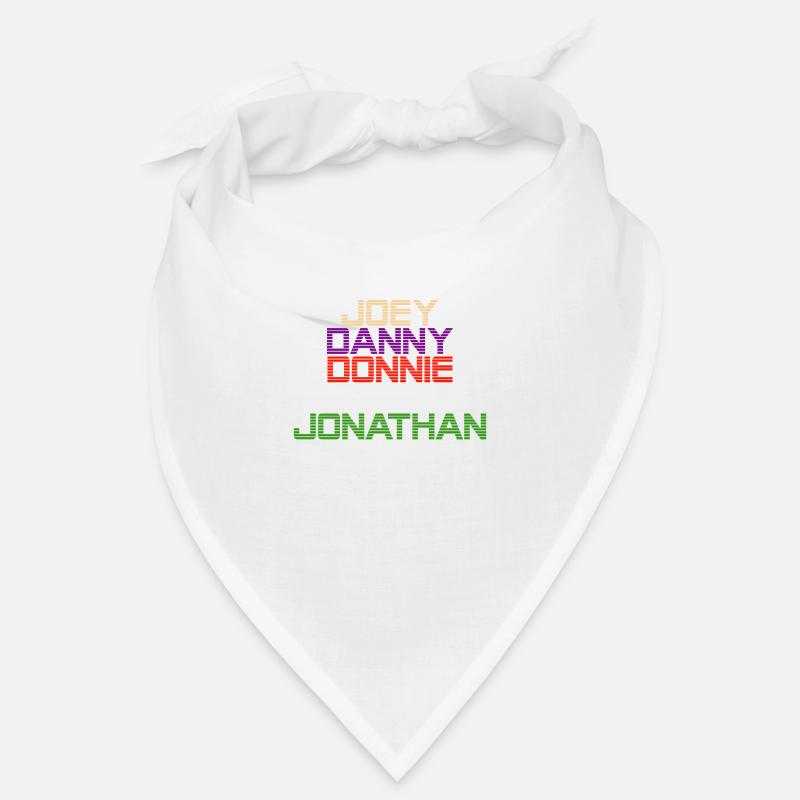 Joey Danny Donnie Jordan Jonathan - Retro Names Bandana