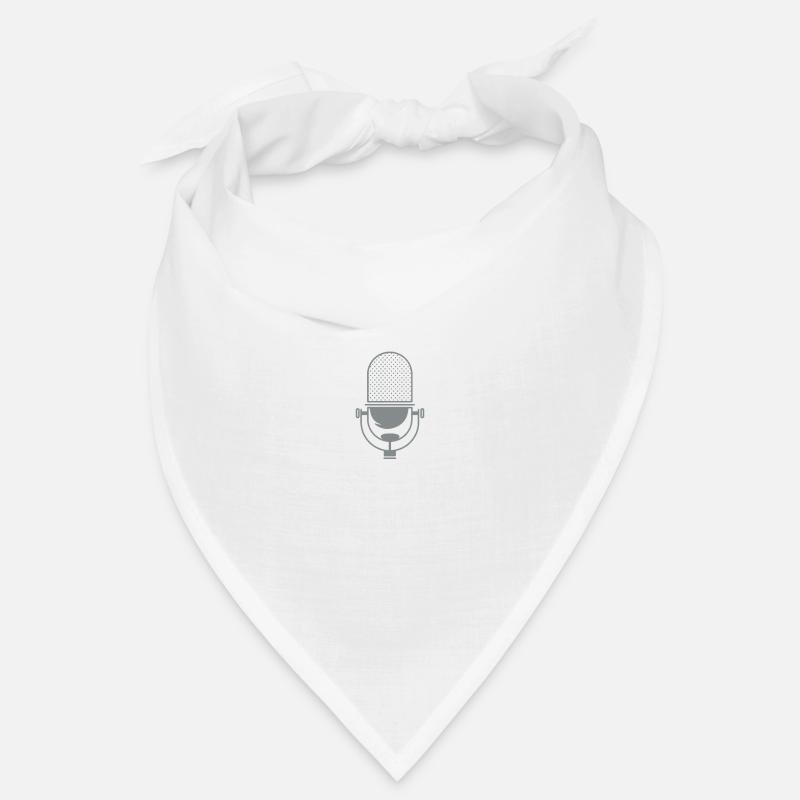 Das Erste Soziale Medium Funkgerät Mikrofon Retro Bandana