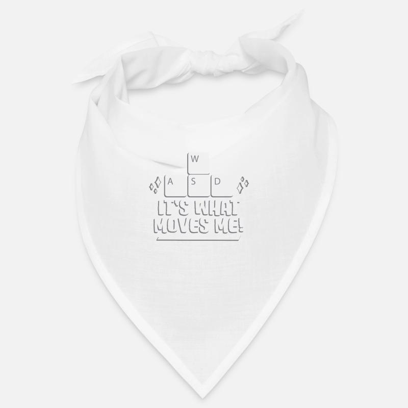 WASD It's What Moves Me Gaming Passion Bandana