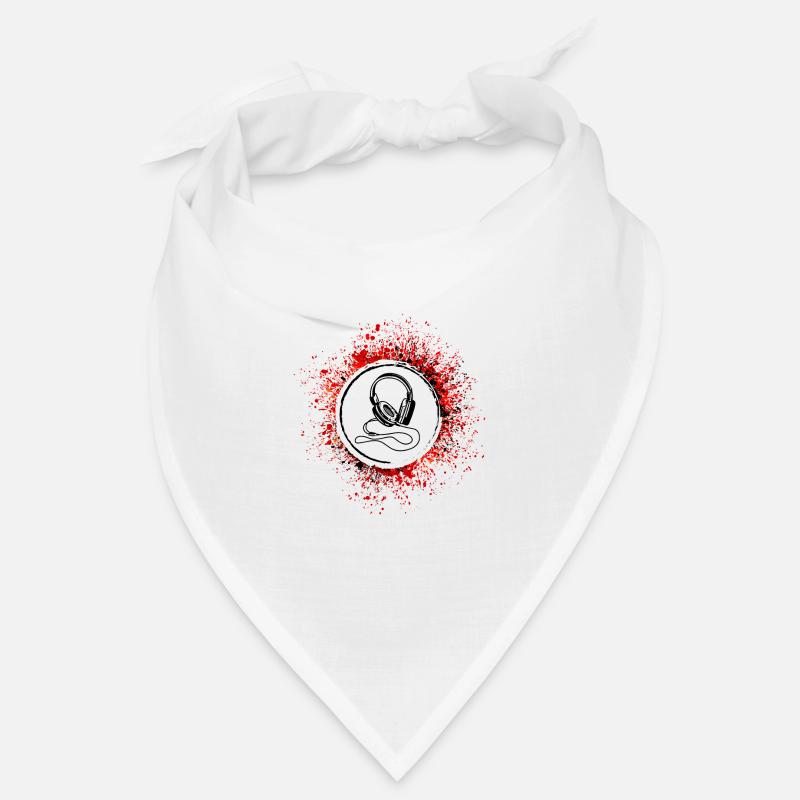 Kopfhörer Symbol Bandana