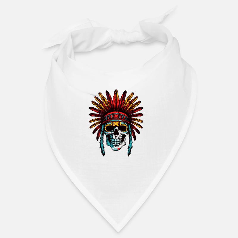 Apache Skull Indian Bandana