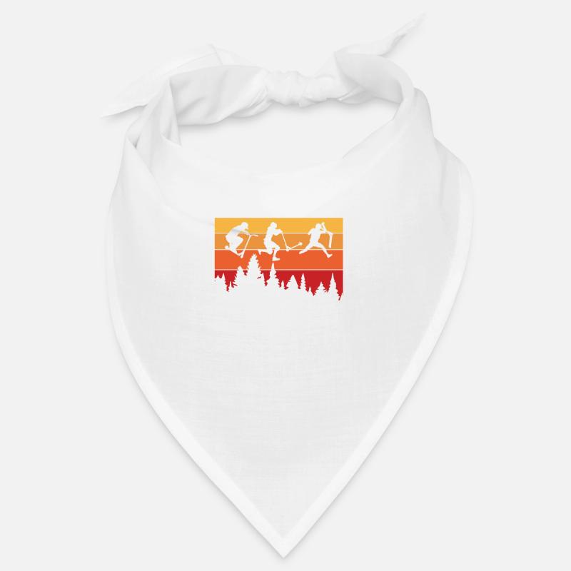Silhouette de scooter aventureux Bandana