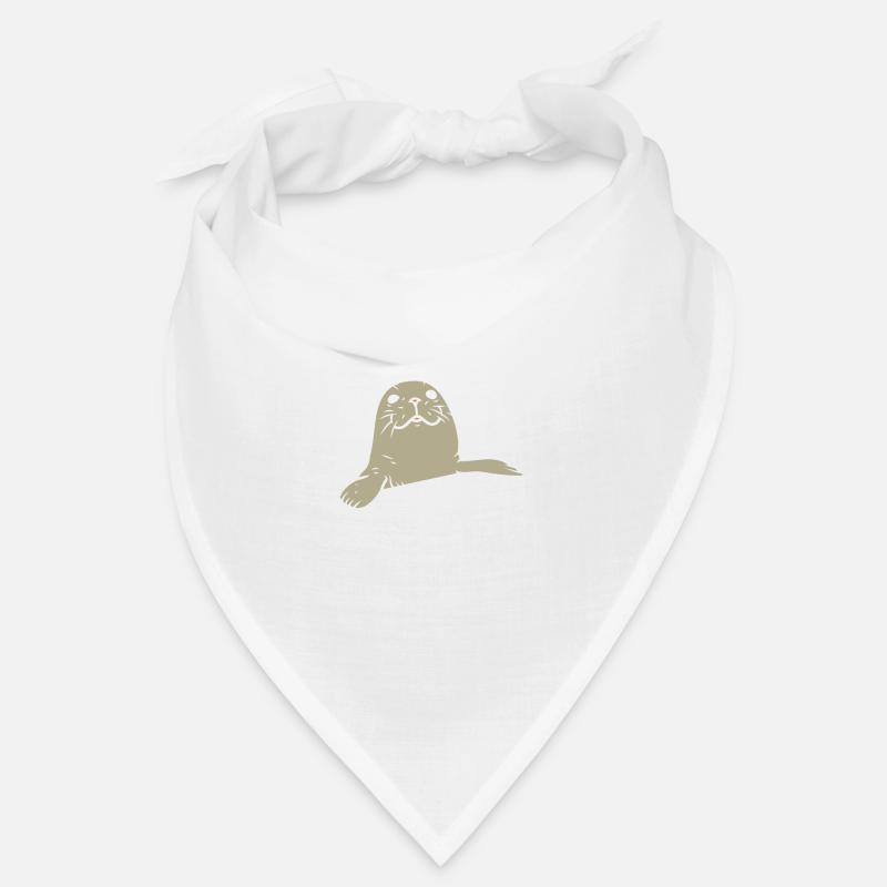 Joli sceau avec un joli sceau d’approbation Bandana
