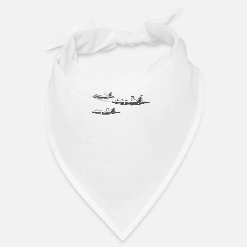 Luftfahrt Enthusiasten Jet Design FFFF M Bandana