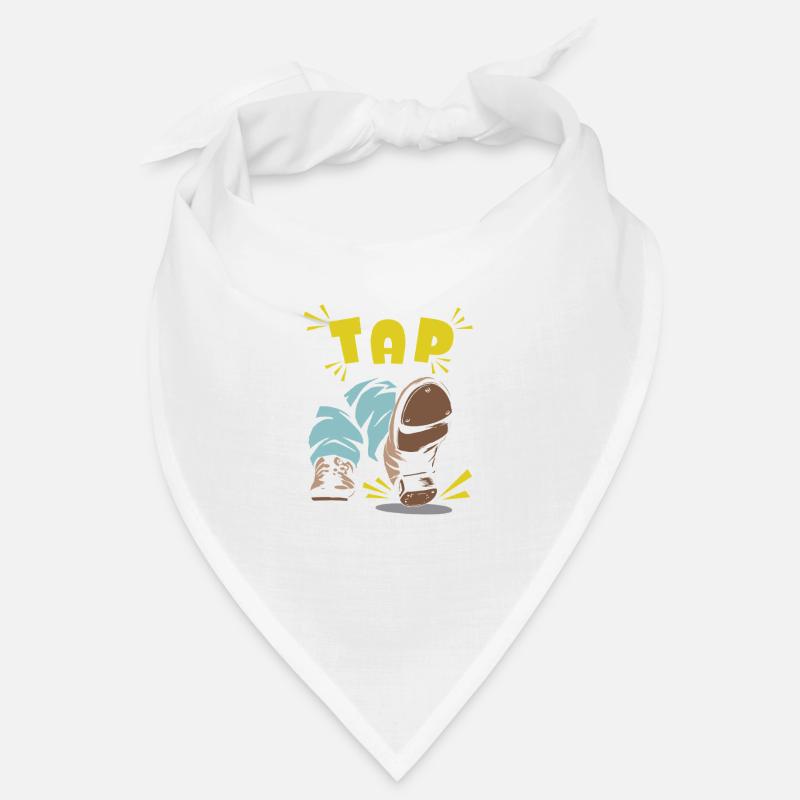 TAP Steps Rhythm Dynamics for Dance Enthusiasts Bandana